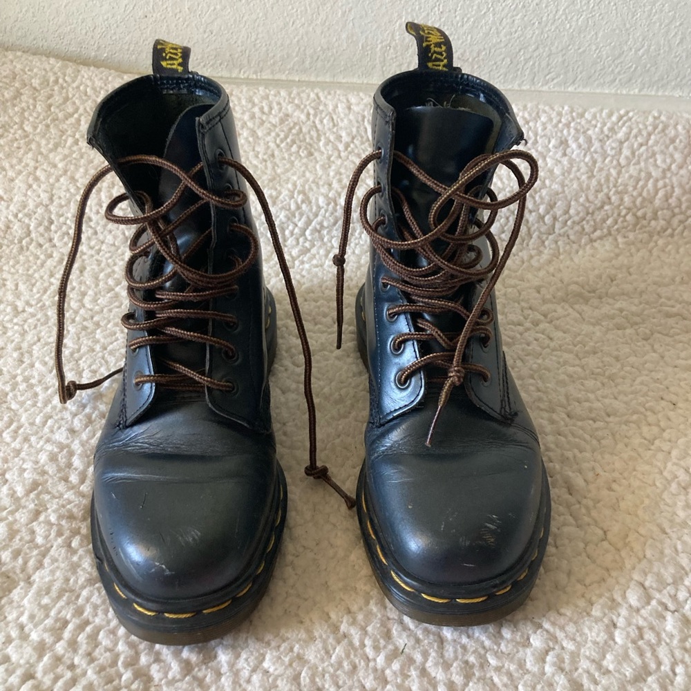 Very worn original Doc Martens